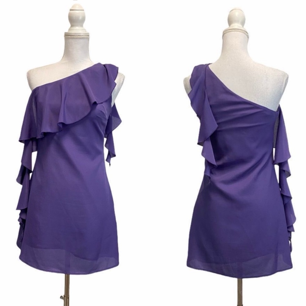 Rory Beca Forever21 Plum one Shoulder Dress